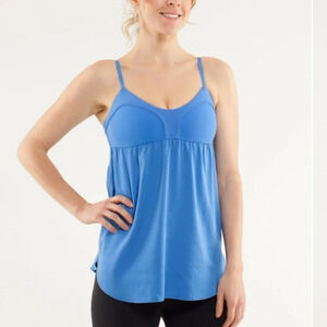 Lululemon Find Bliss tank top  porcelain blue 4